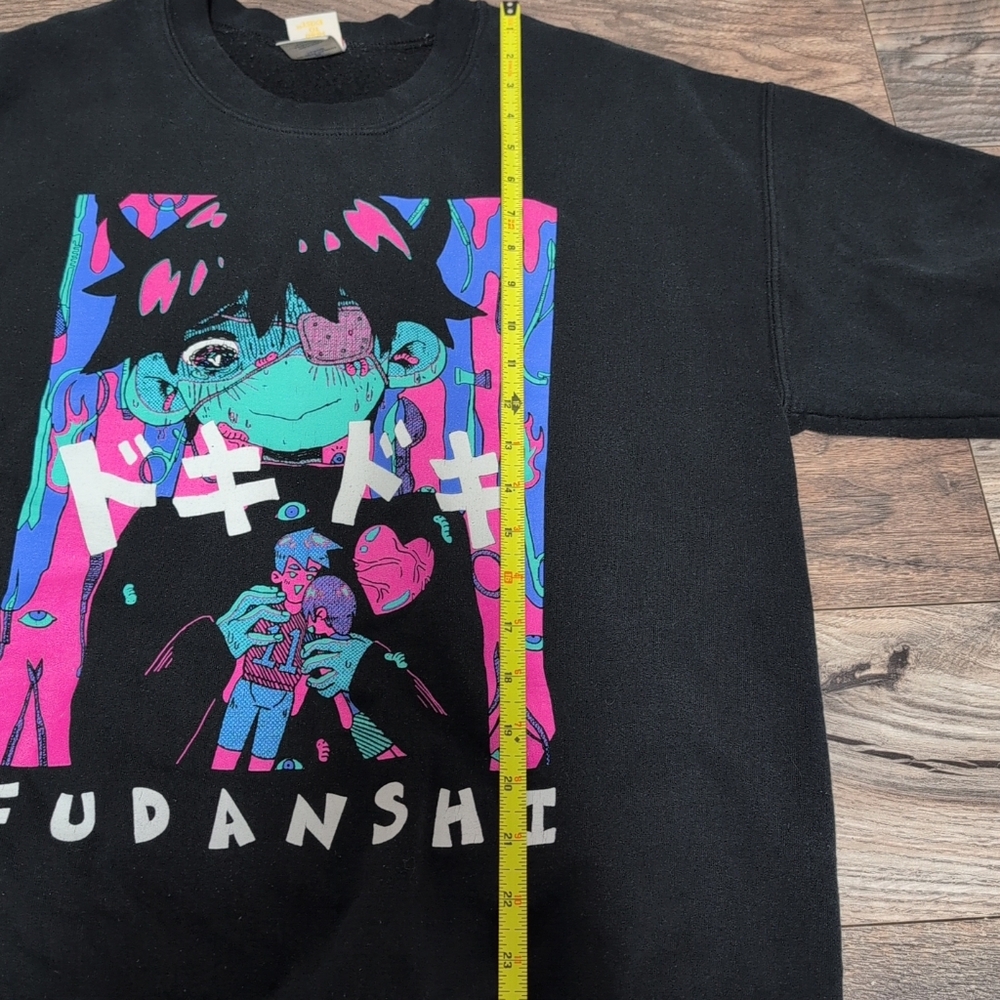 OMOCAT Fudanshi Anime Sweater Crewneck Size Large - Picture 14 of 15